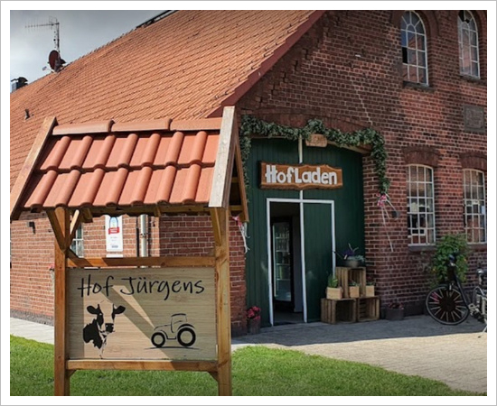 Hofladen mit Milchtankstelle Jürgens